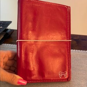 Foxy fix leather personal planner